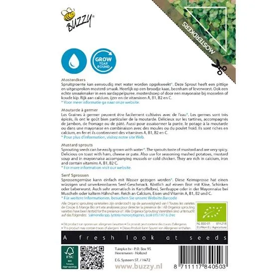 Senfkresse (Bio)