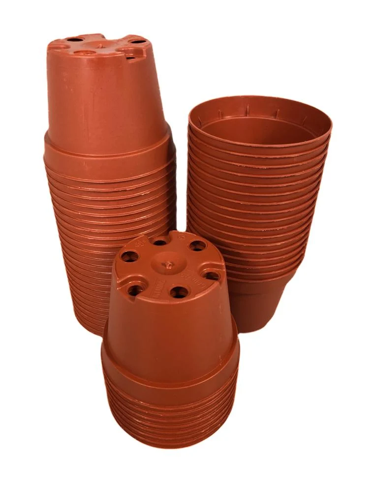 Roter Anzuchttopf – Ø 6 cm, Höhe 5 cm