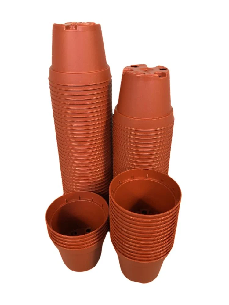 Roter Anzuchttopf – Ø 6 cm, Höhe 5 cm