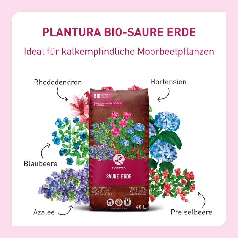 Bio-Saure Erde 40 L