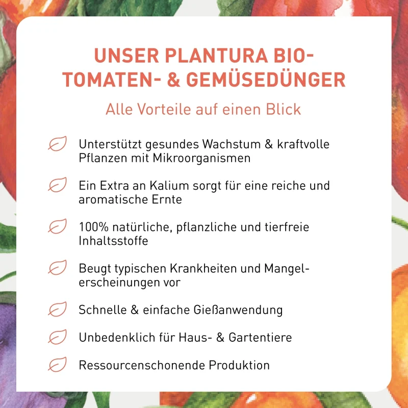 Bio-Tomaten- & Gemüsedünger 800 ml