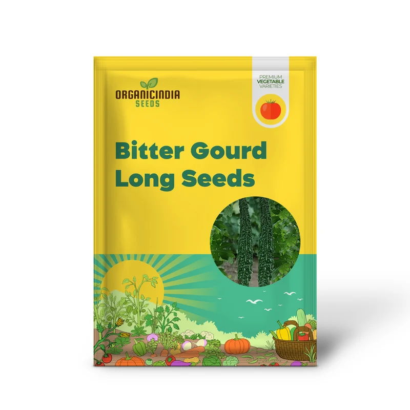 Bitter Gourd Extra Long Seeds for Planting, Premium Quality, Extra Lengthy Harvest