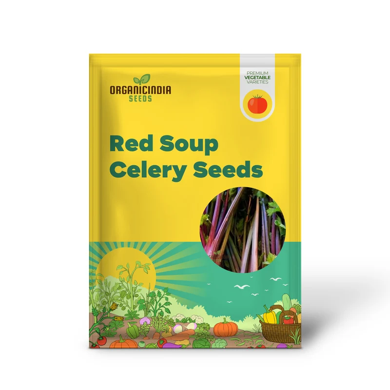 Red Soup Celery Seeds for Planting – Flavorful, Nutrient-Rich Variety for Soups & Stews