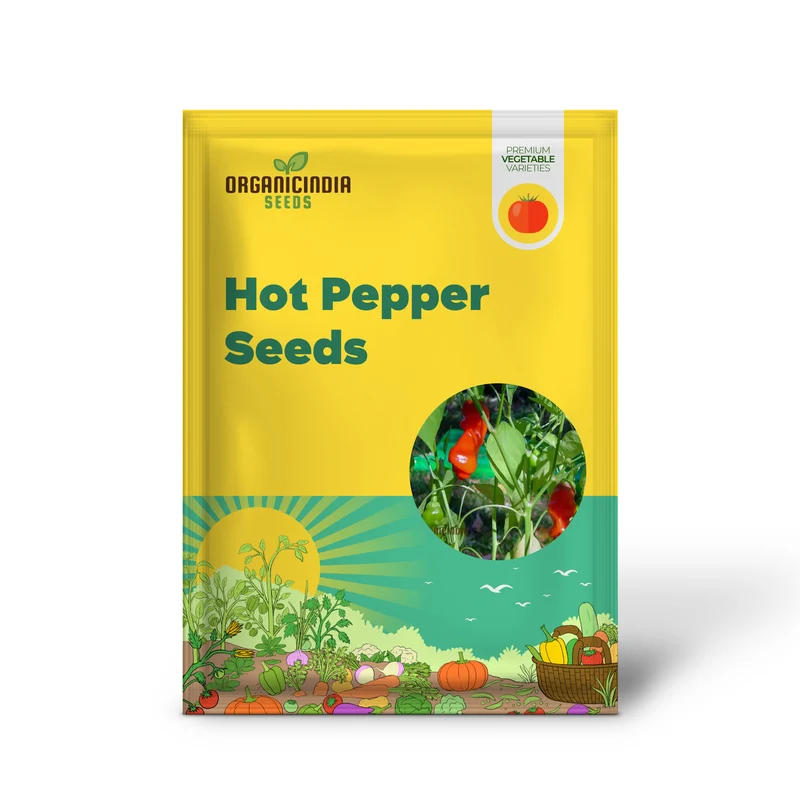 Peter Pepper Red Hot Pepper Seeds Unique Variety for Planting and Growing at Home