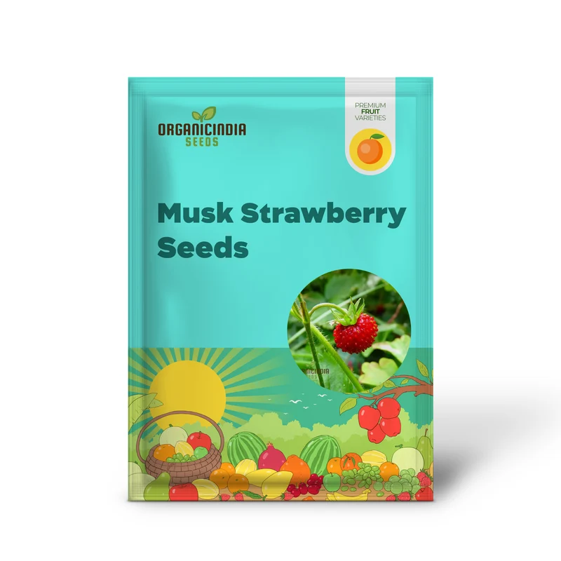 Musk Strawberry Seeds - Heirloom Garden Berries for Sweet Summer Harvests