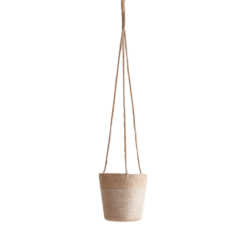 Hängetopf aus Jute