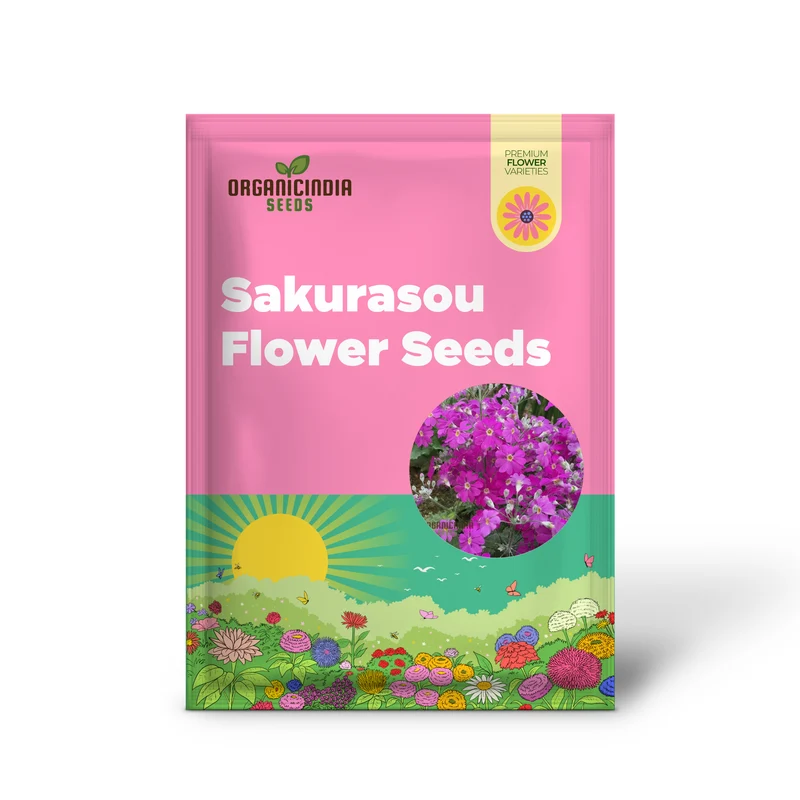 Sakurasou (Primula Sieboldii) Japanese Flower Seeds, Premium Quality Seeds for Gardening