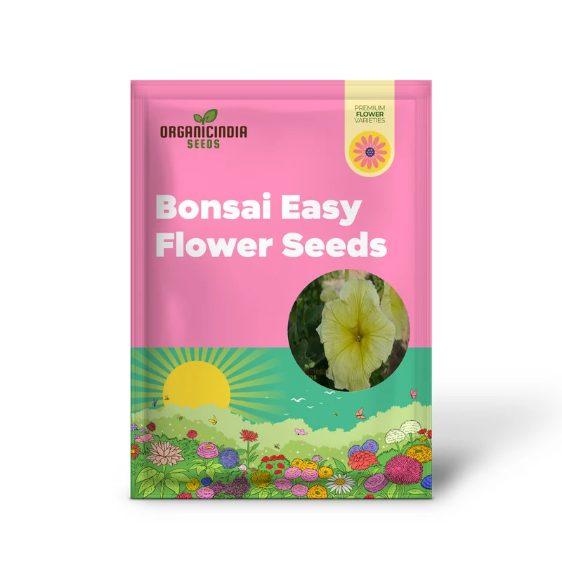 Nasturtium Bonsai Easy Flower Seeds for Planting - 100 pcs