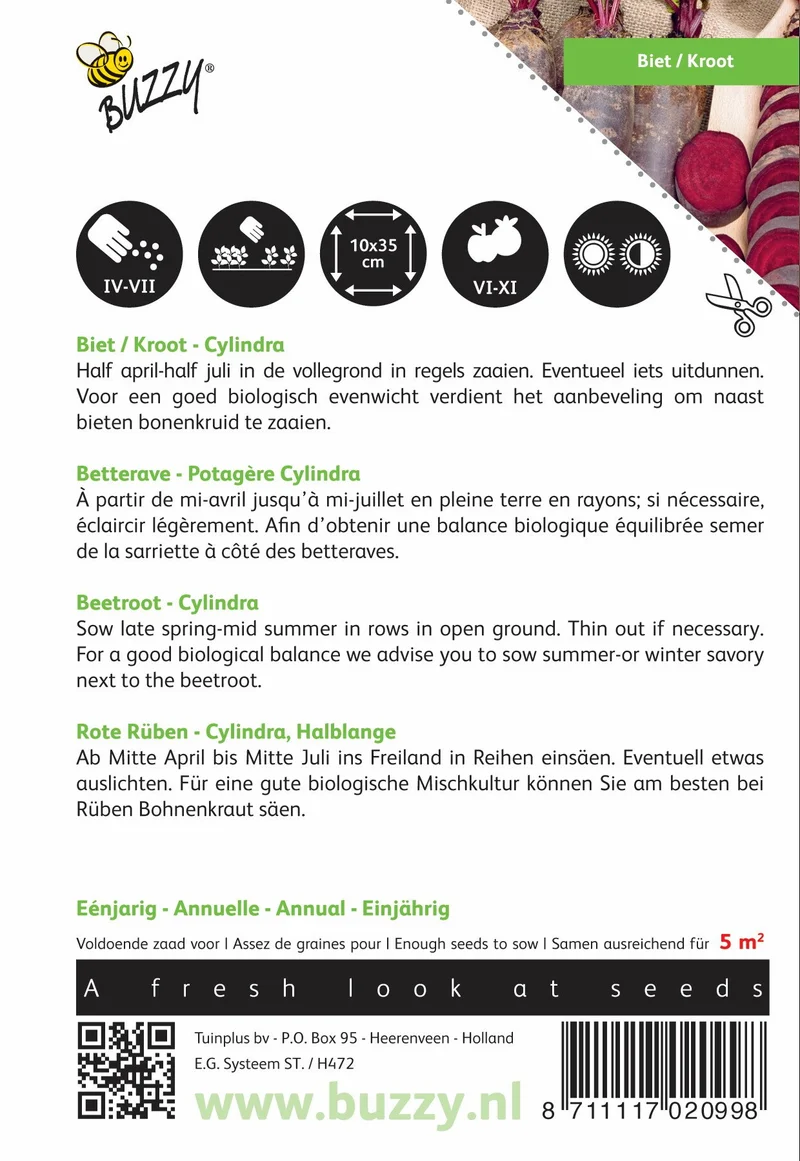 Rote Bete / Kroot Cylindra