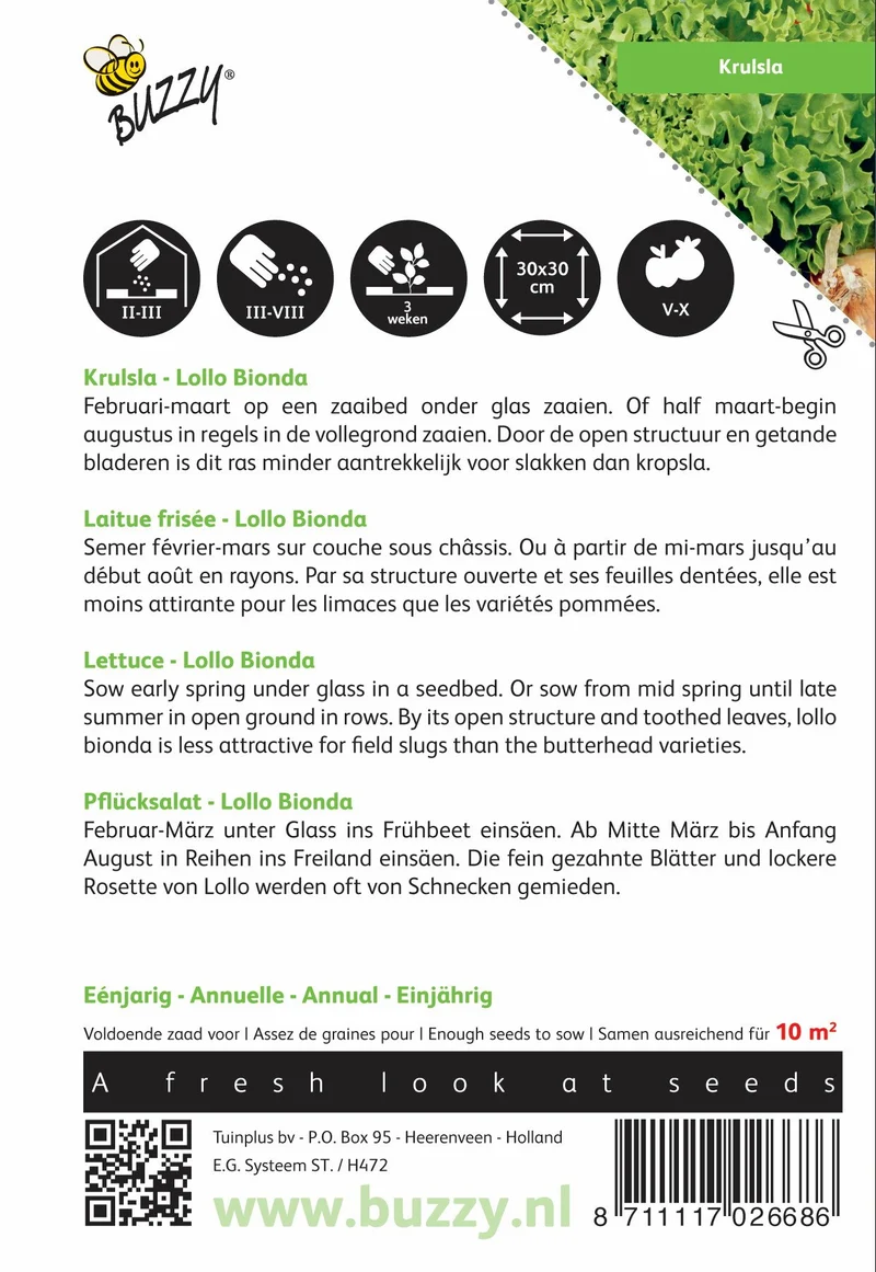 Krauser Salat Lollo Bionda