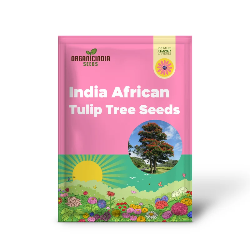 India African Tulip Tree Ornamental Shade Tree Seeds for planting-Premium Seeds for Home Garden
