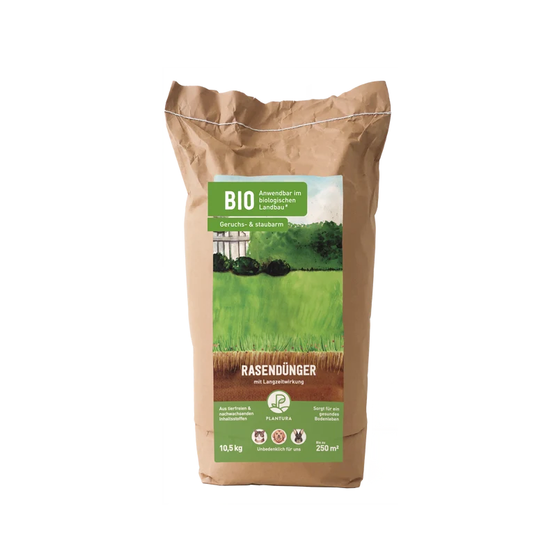 Bio-Rasendünger 10,5 kg (Papierverpackung)
