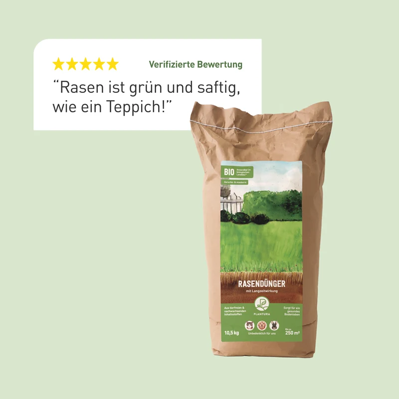 Bio-Rasendünger 10,5 kg (Papierverpackung)