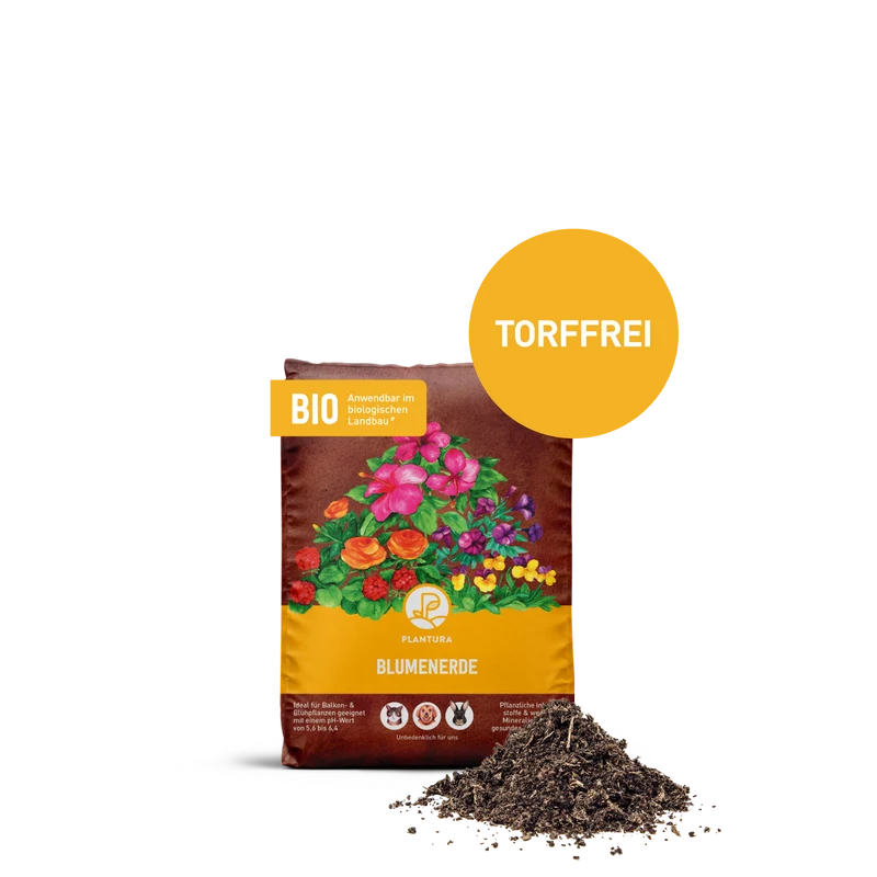 Bio-Blumenerde Torffrei