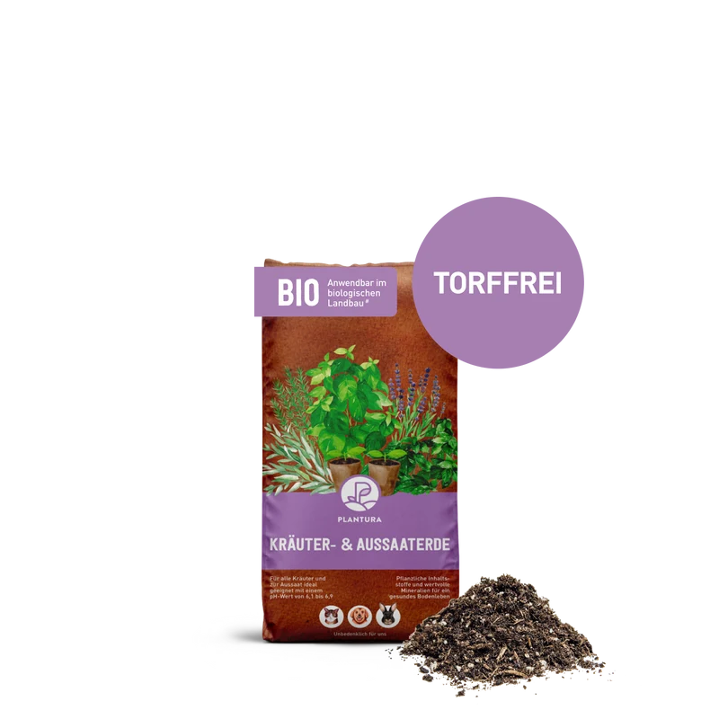 Bio-Kräuter- & Aussaaterde Torffrei