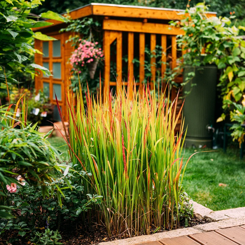 Japanisches Blutgras ‘Red Baron’