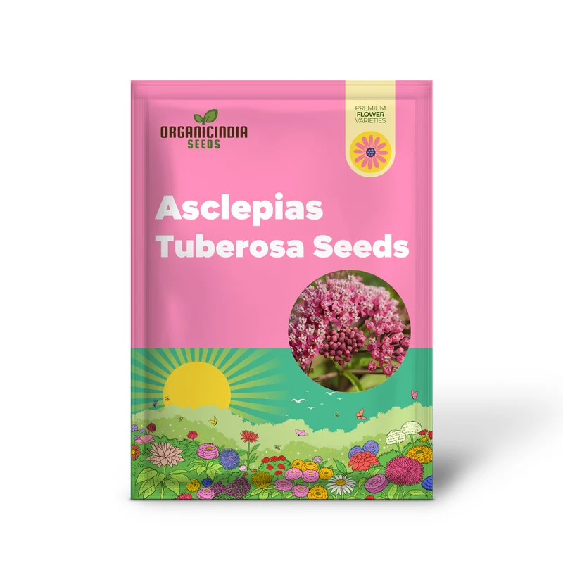 Red Asclepias Tuberosa Seeds For Planting