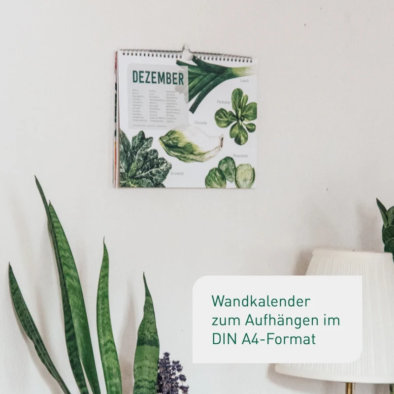 Saisonkalender für Obst & Gemüse