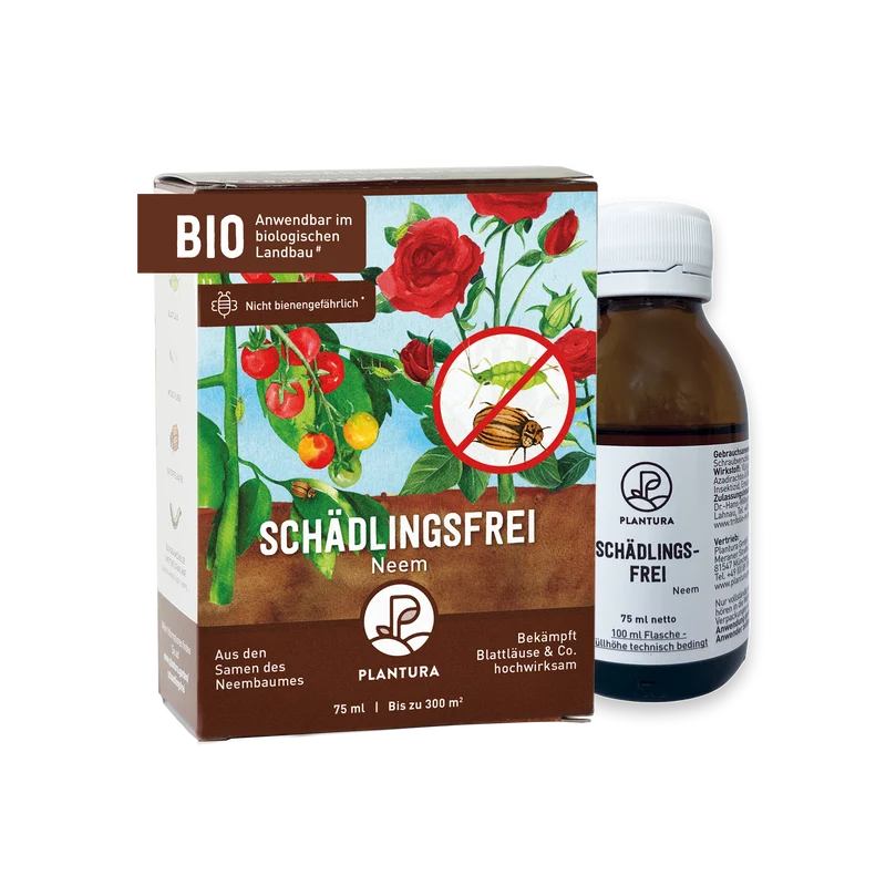 Schädlingsfrei Neem gegen Blattläuse, Kartoffelkäfer & Co.