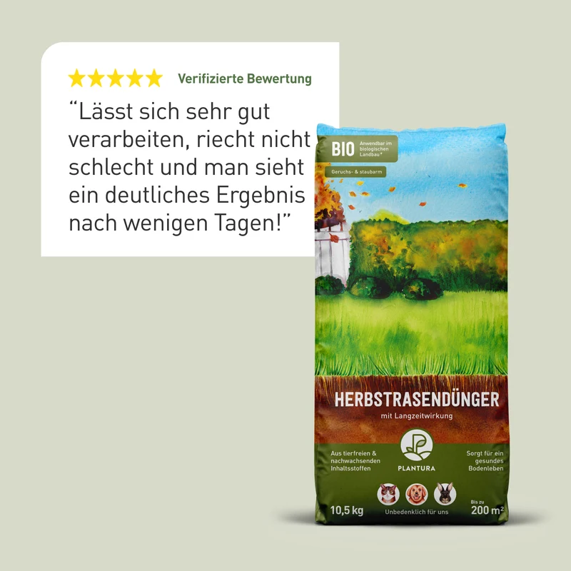 Bio-Herbstrasendünger 10,5 kg (Sack)