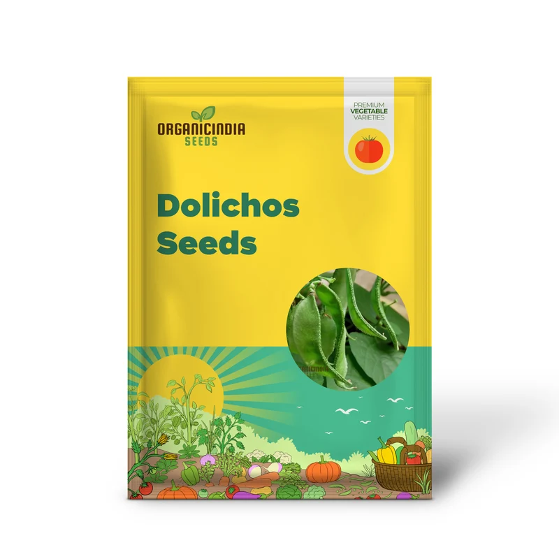 Dolichos Broad Variety Seeds - Planting Guide Included for Your Garden Delights