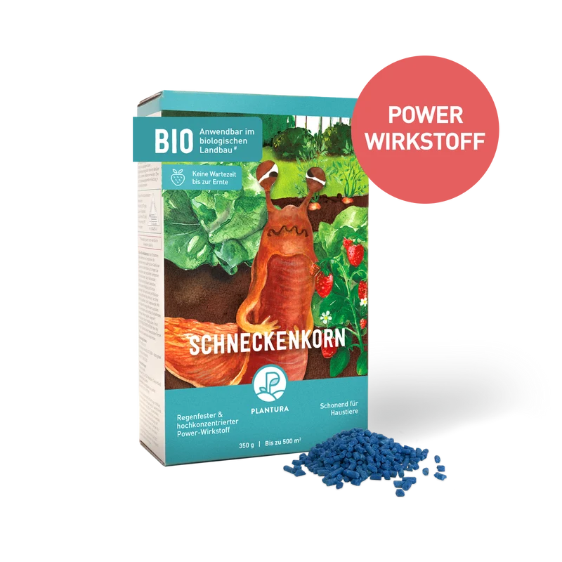 Schneckenkorn mit Power-Wirkstoff