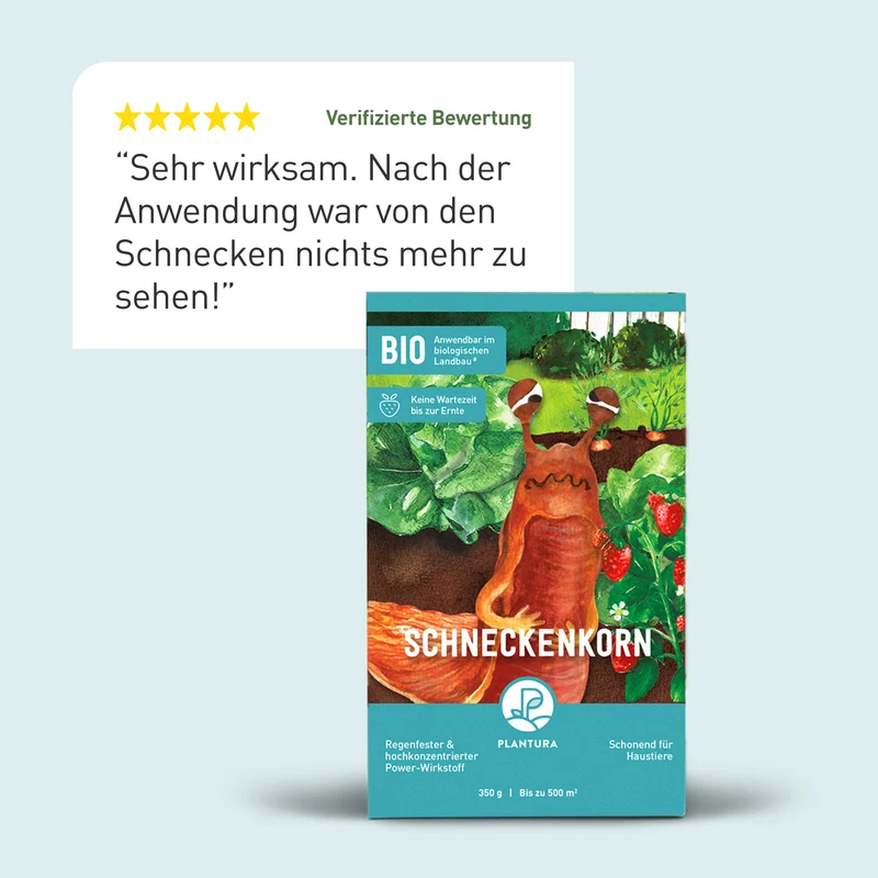 Schneckenkorn mit Power-Wirkstoff