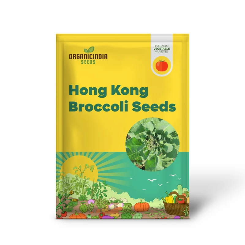 Hong Kong Broccoli Seeds for Gardening - Premium Quality Seeds for Your Vegetable Garden