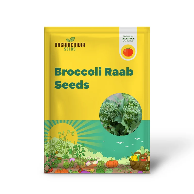 Broccoli-Raab Seeds - Spring Rapini for Gardening Enthusiasts