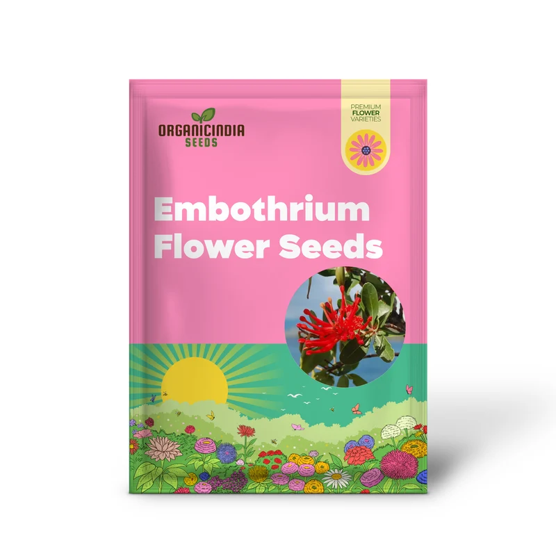 Embothrium Coccineum Flower Seeds For Planting, Growing Brilliant Scarlet Blooms in Your Garden