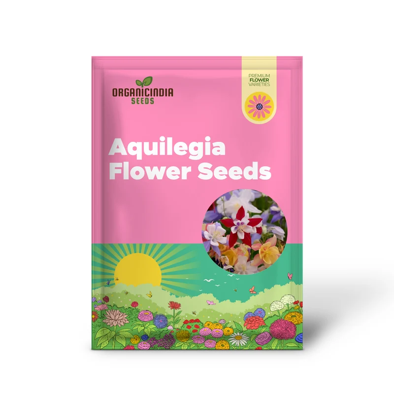 Aquilegia 'Starburst Mixed' Seeds for Gardening Enthusiasts - Rare Perennial Flower Seeds for Beautiful Gardens