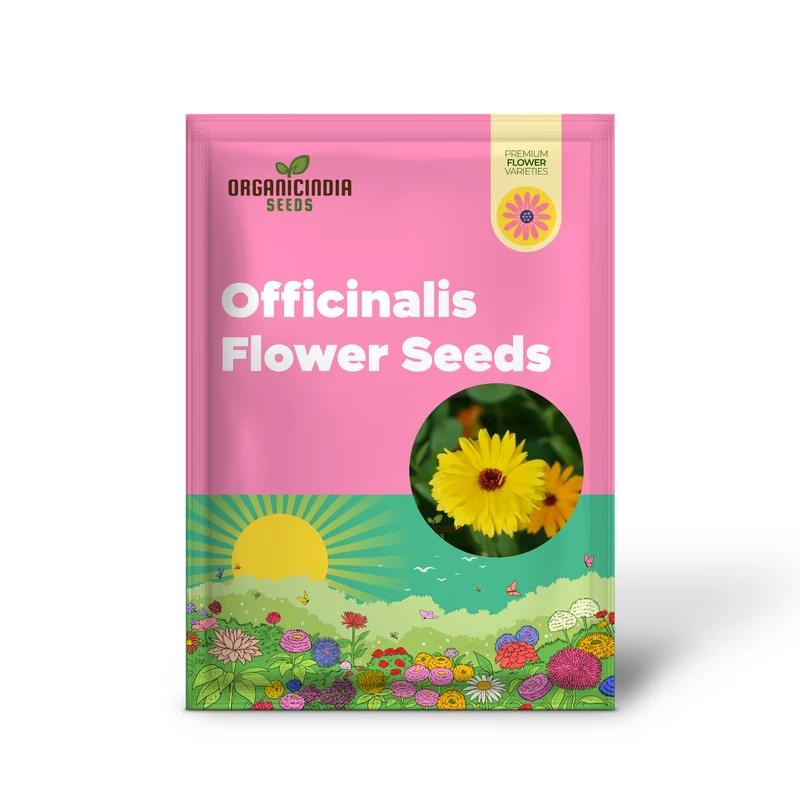 Calendula Officinalis 'Wintersun' Flower Seeds, Enhance Your Garden with Vibrant Blooms