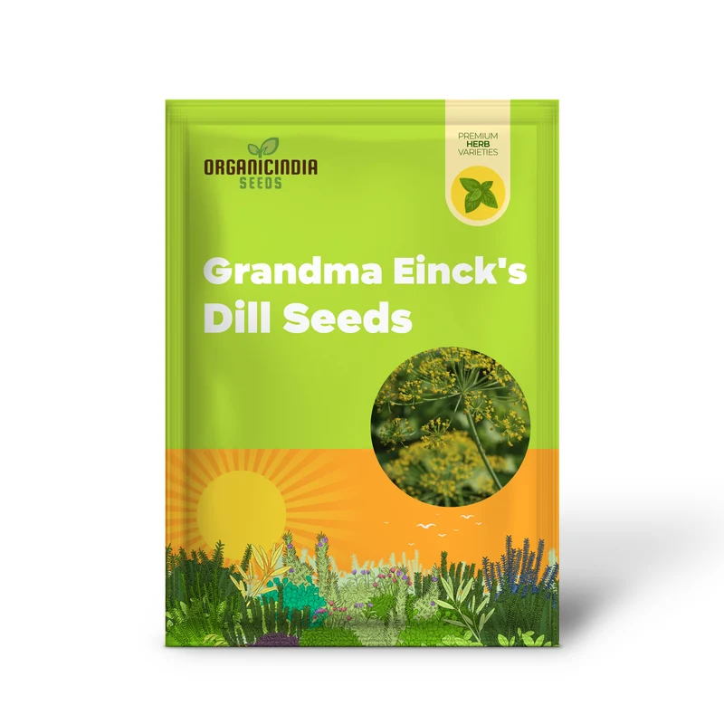 Grandma Einck's Delightful Dill Seeds – Premium Heirloom Dill for Flavorful Herb Gardens