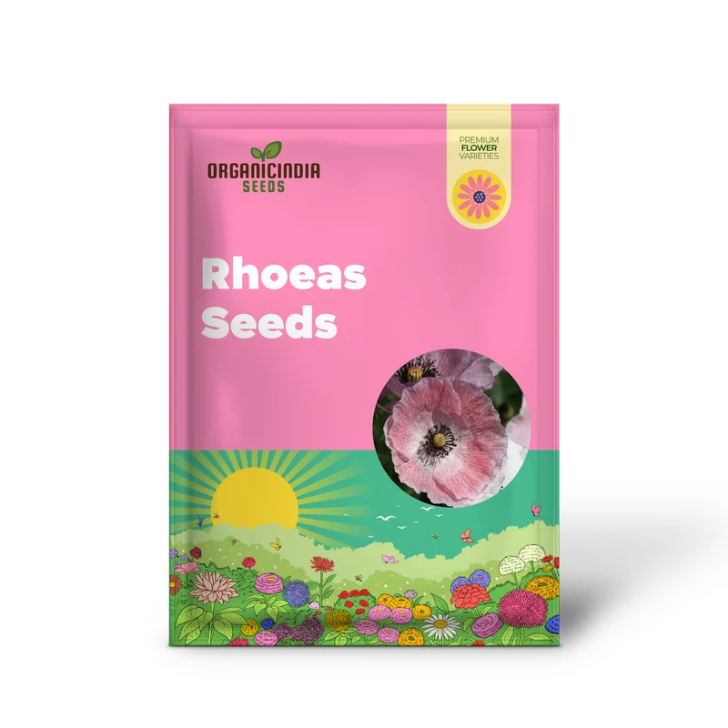 PAPAVER RHOEAS 'MOTHER OF PEARL' Seeds for Exquisite Garden Blooms - Premium Flower Seeds for Home Gardening Enthusiasts