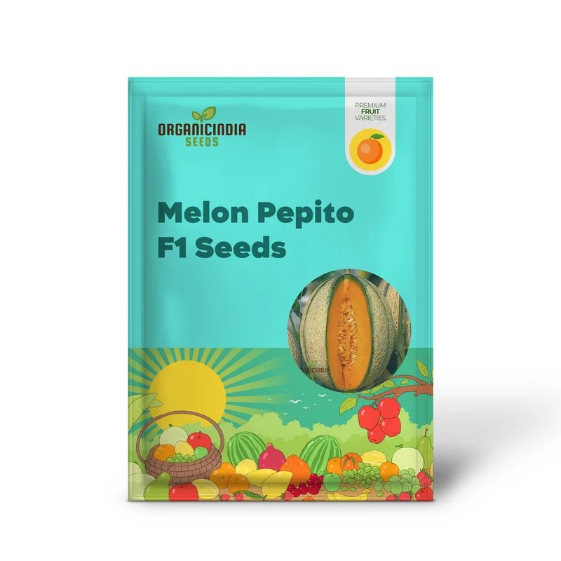 MELON PEPITO F1 Seeds for Your Vibrant Garden: Grow Fresh Melons with Ease