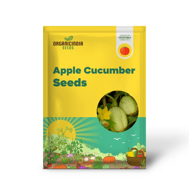 Crystal Apple Cucumber Seeds Cultivate Sweet and Crunchy Crystal Apple Cucumbers for Your Garden