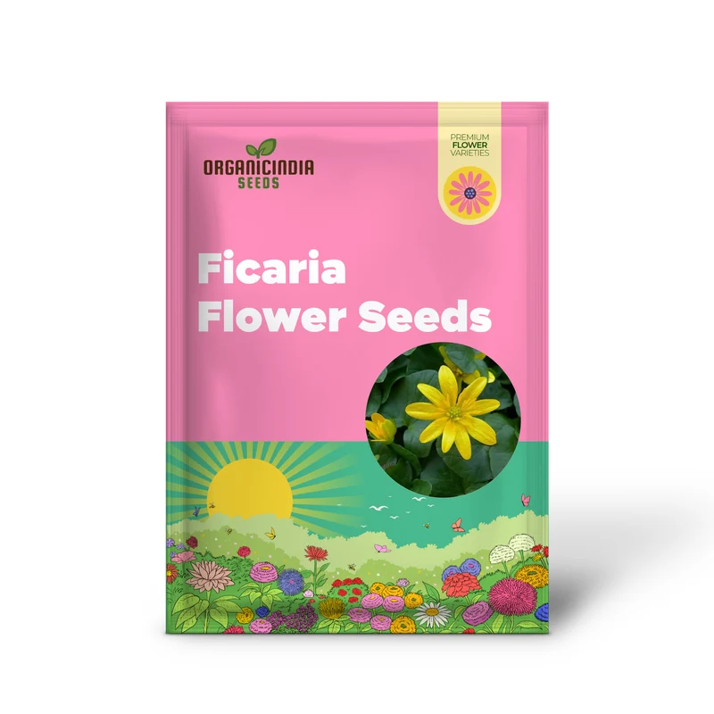 Ranunculus Ficaria Flower Seeds For Planting, Bright and Cheerful Blooms for Your Garden
