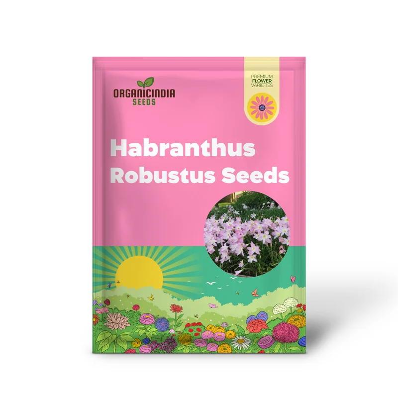 Habranthus Robustus Seeds for Vibrant Garden Blooms - Rare Perennial Flower Seeds for Gardening Enthusiasts