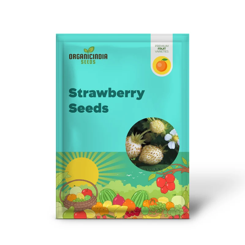 Strawberry 'White Delight' Seeds Premium Gardening Seeds for Your Garden