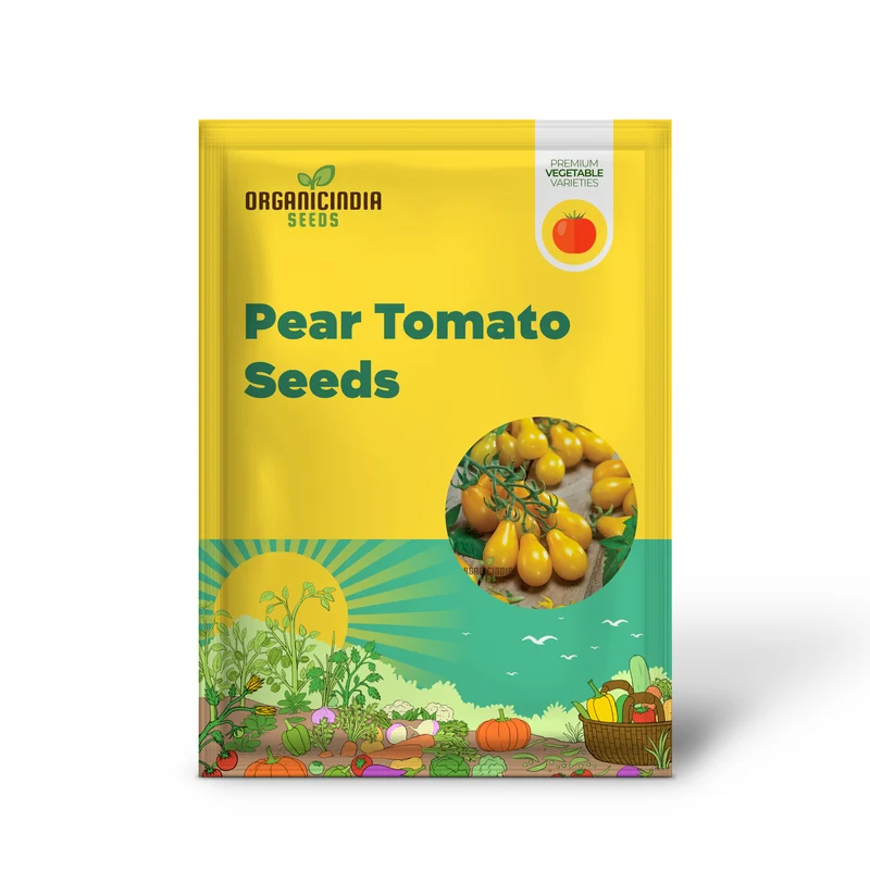 Yellow Pear Tomato Seeds - Grow Heirloom Yellow Pear Tomatoes for Your Garden and Culinary Delights