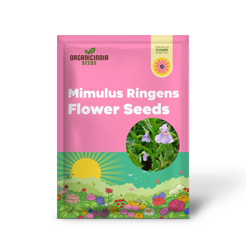 Mimulus Ringens Flower Seeds for Planting, Vibrant Wildflower Seeds for Garden
