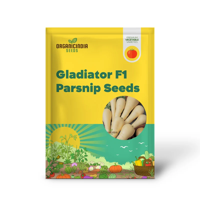 Gladiator F1 Parsnip Vegetable Seeds, Cultivate Robust and Flavorful Parsnips with Expert Tips from Seed to Harvest