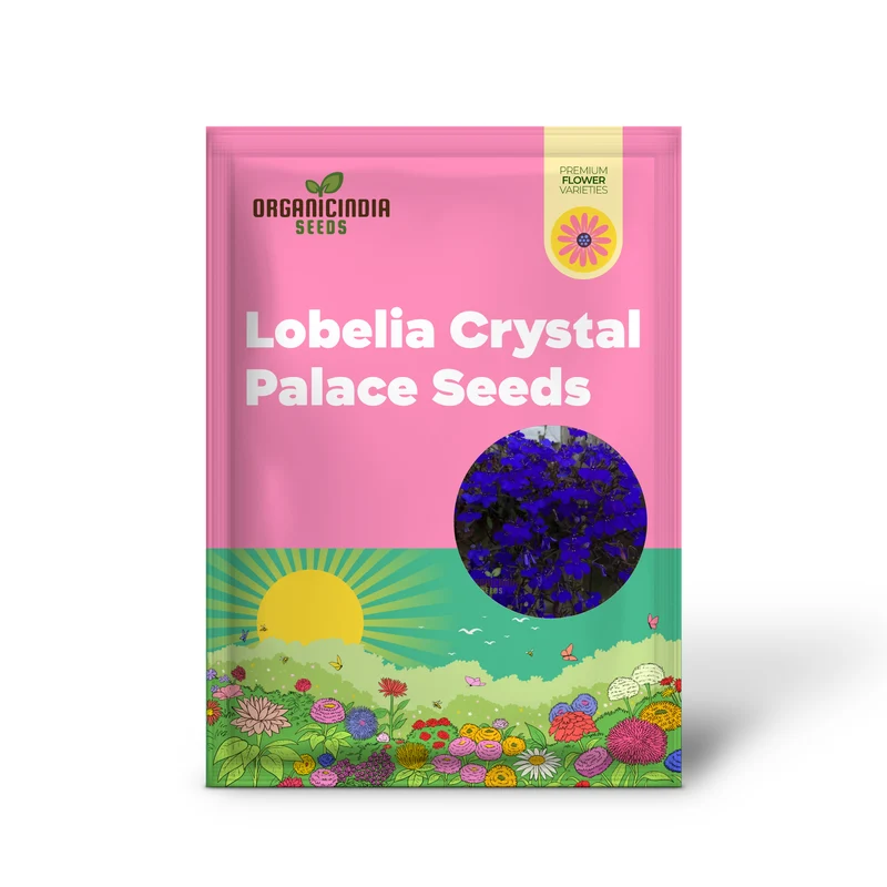Lobelia Seeds (Lobelia Crystal Palace Seeds) - Stunning Garden Borders and Containers
