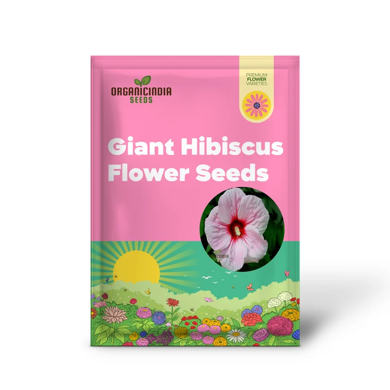 Giant Hibiscus Flower Seeds Mix - Hardy Varieties for Your Garden