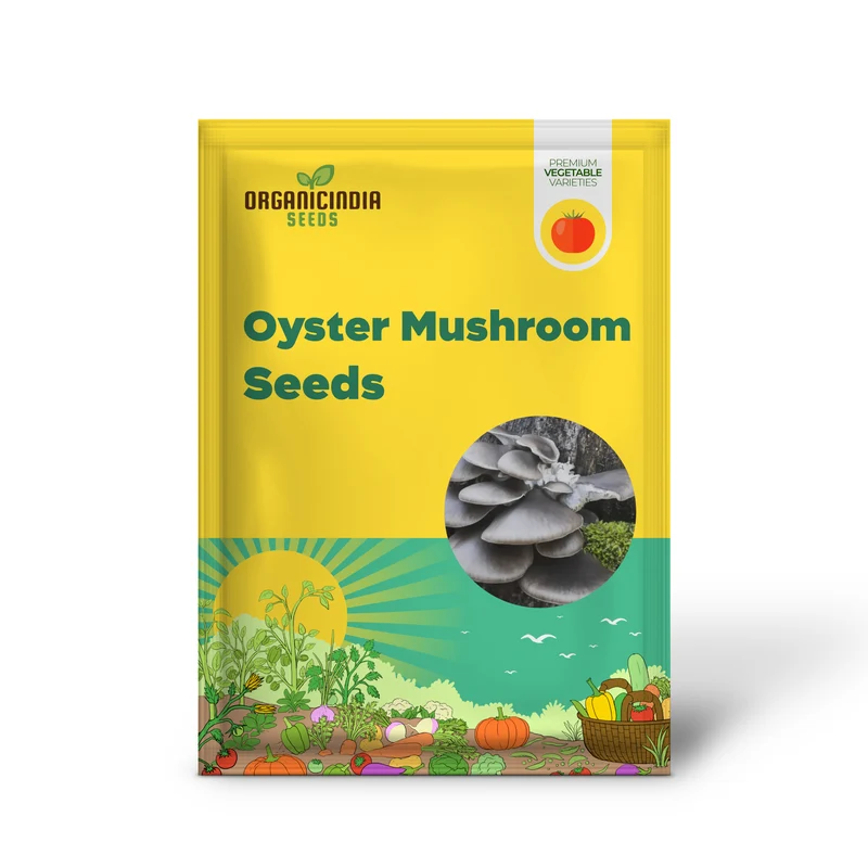 Blue-Grey Oyster Mushroom with these vegetable seeds, perfect for adding an exotic twist to your homegrown culinary adventures