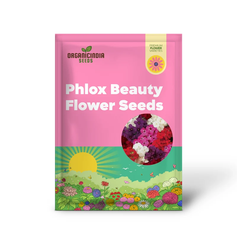 Phlox Beauty Mix Seeds – Vibrant Garden Flowering Blend for Stunning Blooms