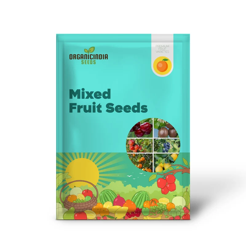 Planting a Diverse Fruit Garden, A Complete Guide to Growing Fresh Lemon, Cherry, Orange, Apple, Passion Fruit, and Blueberry from Mixed Fruit Seeds