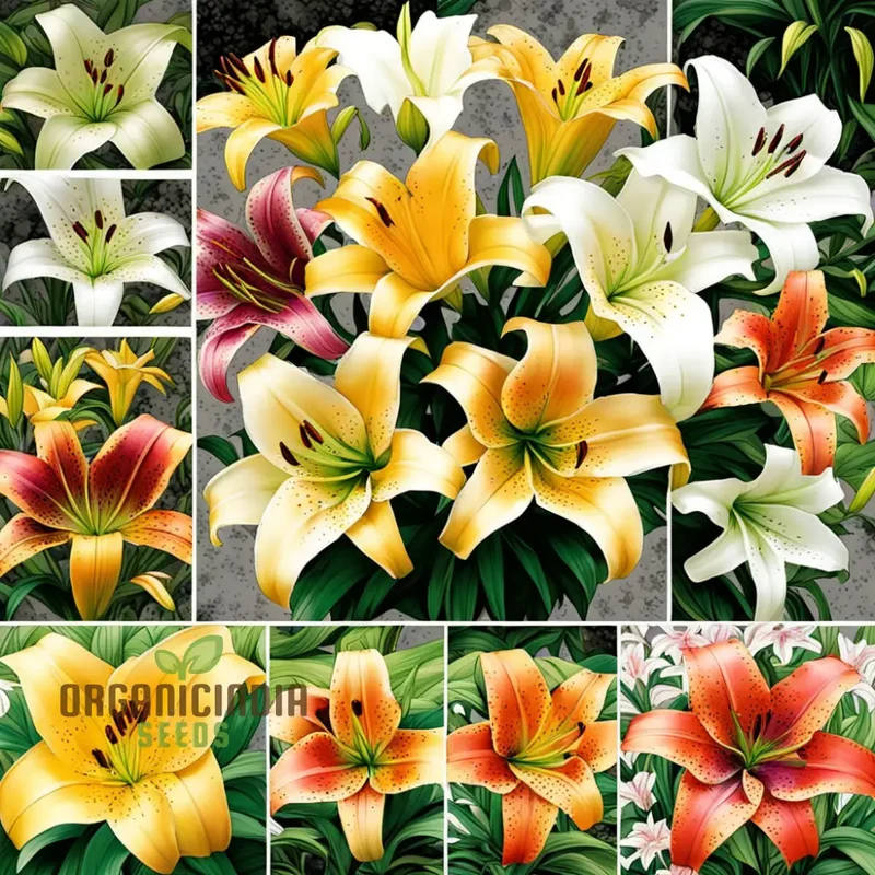 Asiatic Lily Flower Seeds – Elegant, High-Quality Seeds for Vibrant, Colorful Blooms in Home Gardens, Containers & Outdoor Landscapes