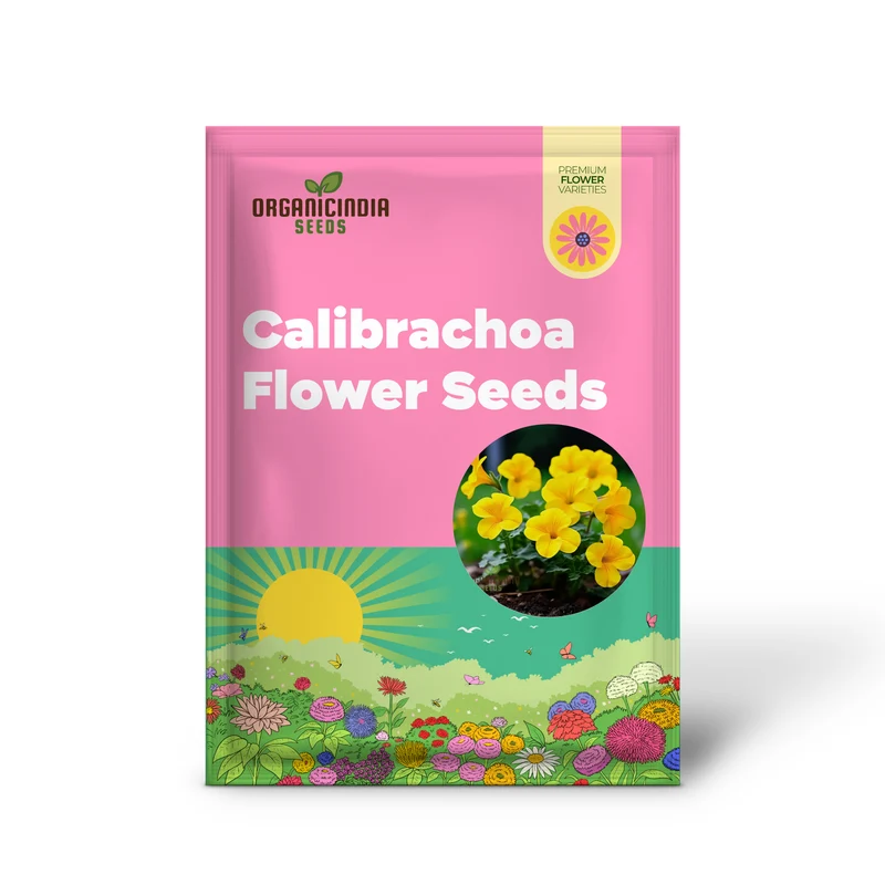 Beautiful Yellow Superbells Calibrachoa Flower Seeds, High-Quality Seeds for Vibrant Garden Blooms