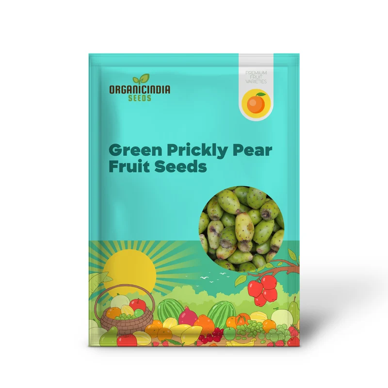 Green Prickly Pear Seeds for Planting, Cultivate Your Garden with Opuntia Fruit Seeds